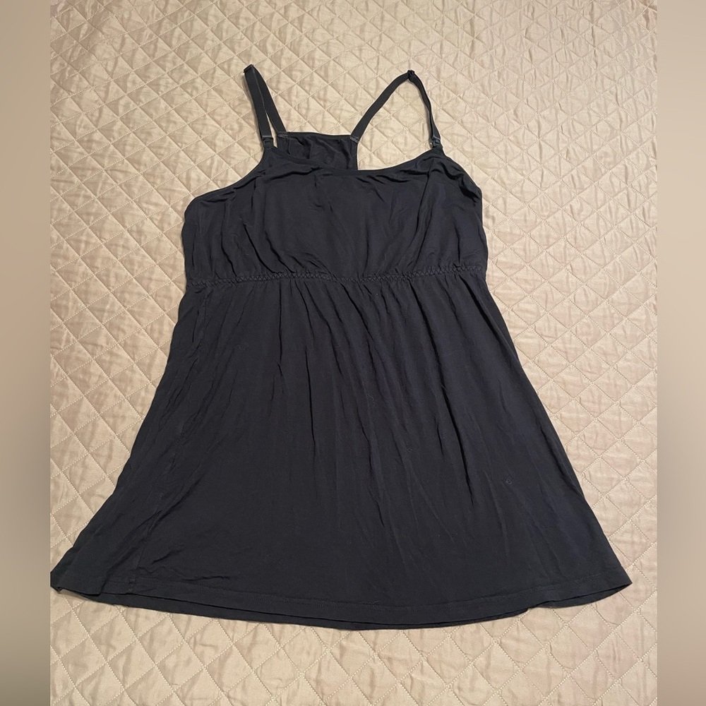Women's Maternity Nursing Sleep Tank Tops Cami for Breastfeeding